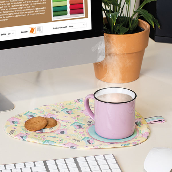 Tassenuntersetzer nähen