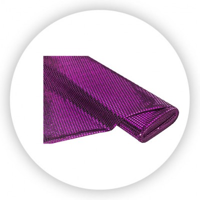 Paillettenstoff, lila/schwarz
