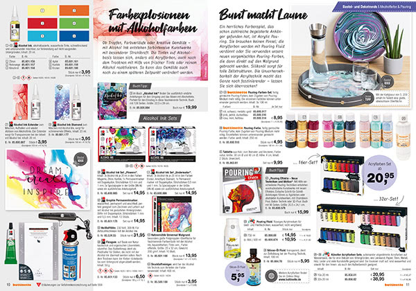 Trendseite buttinette Kreativkatalog 2020/21 Trendseite buttinette Kreativkatalog 2020/21