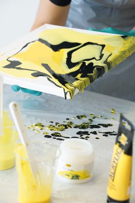 Pouring-Technik Pouring-Technik