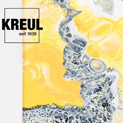 Pouring-Technik Zellenbildung Pouring-Technik Zellenbildung