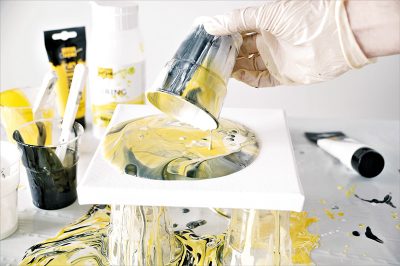 Pouring-Technik Flip-Cup Pouring-Technik Flip-Cup