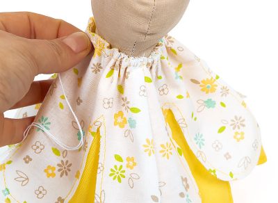 Türstopper Frühlingswichtel nähen Schritt 12