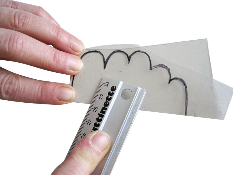 Dekostecker Fische Schritt 2