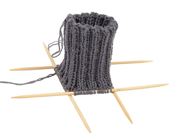 Stulpen stricken - Schritt 1 Stulpen stricken - Schritt 1