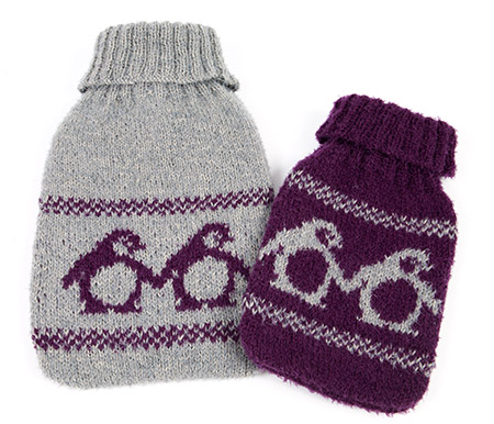 Wärmflaschenüberzug stricken - Schritt 6