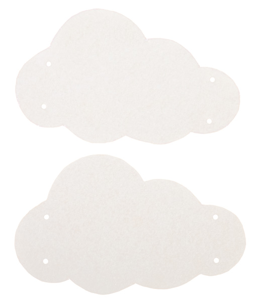 Mobile mit Filzkugeln basteln - Schritt 14