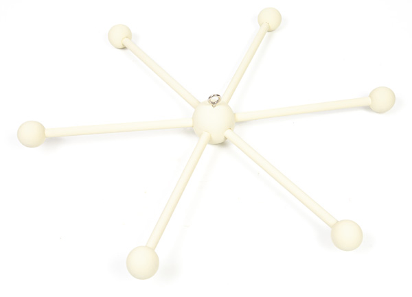 Mobile mit Filzkugeln basteln - Schritt 1