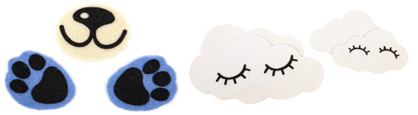 Mobile mit Filzkugeln basteln - Schritt 3