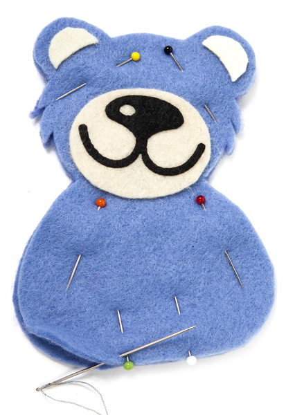 Mobile mit Filzkugeln basteln - Schritt 4