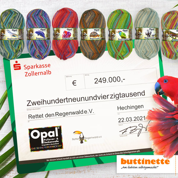 Aktion "Rettet den Regenwald"