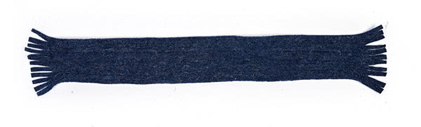 Schneemänner aus Filzbändern basteln - Schritt 11 Schneemänner aus Filzbändern basteln - Schritt 11