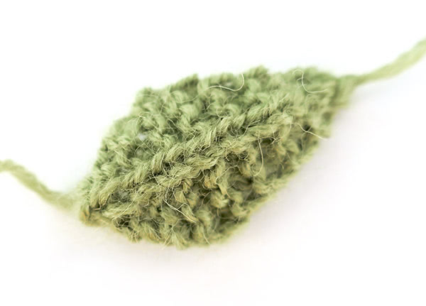 Tischkartenhalter stricken - Schritt 5 Tischkartenhalter stricken - Schritt 5