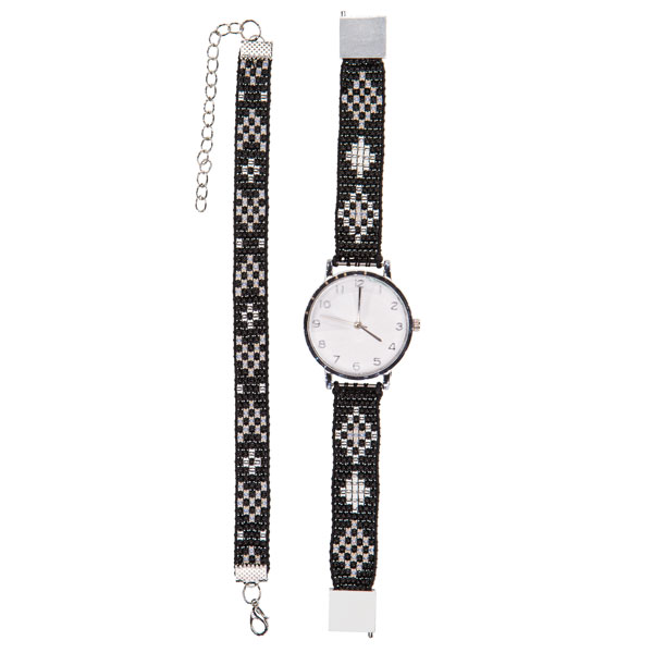 Uhrenarmband mit Perlen weben - Schritt 24.1 Uhrenarmband mit Perlen weben - Schritt 24.1