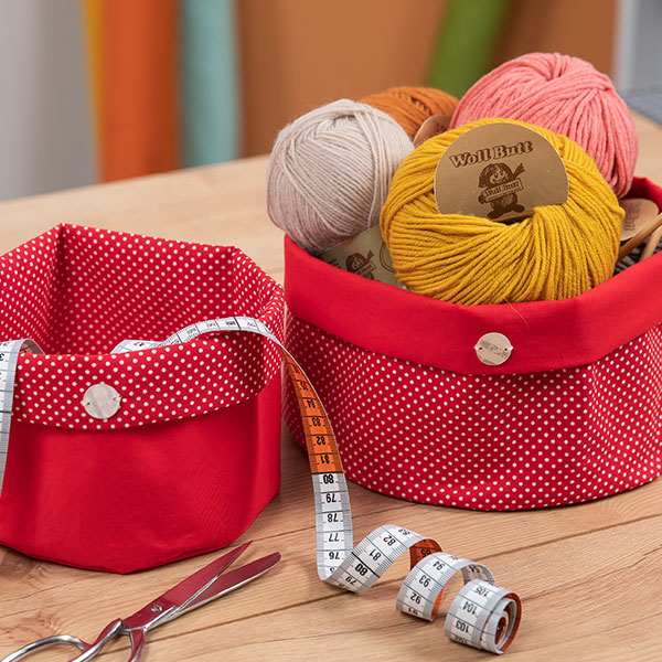 buttinette Nähset "Wendekörbchen"