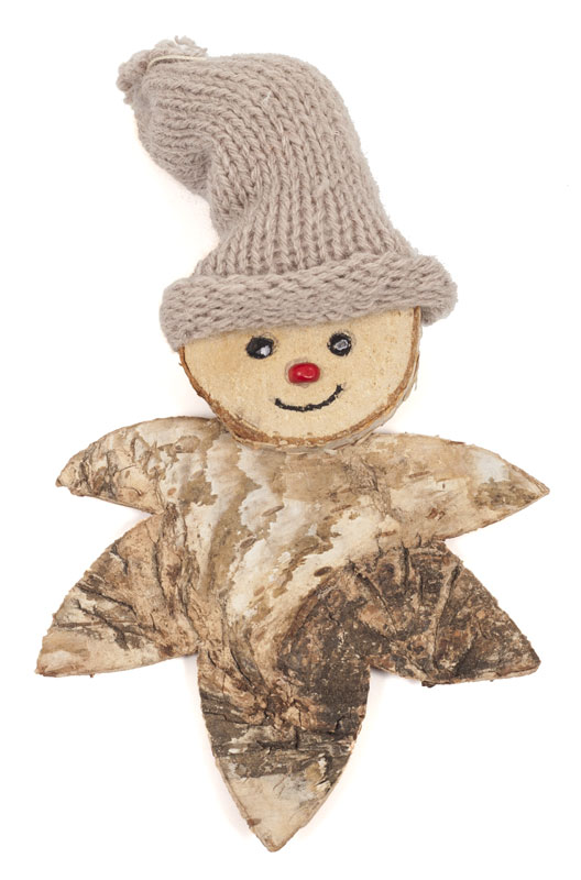 Blätterwichtel Gesicht malen