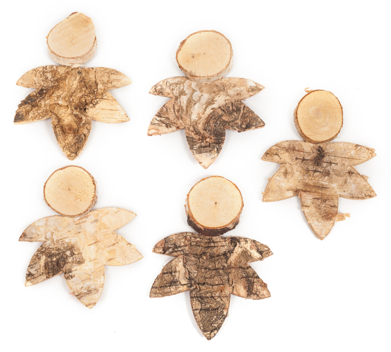 Blätterwichtel basteln zusammensetzen