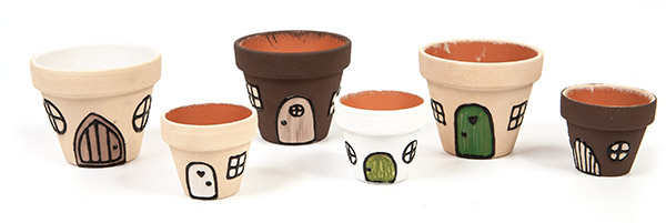 Adventskalender aus Tontöpfen basteln - Schritt 6 Adventskalender aus Tontöpfen basteln - Schritt 6