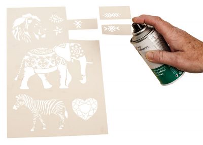 Afrika Kissen - Schritt 2