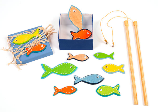 Angelspiel basteln - Schritt 15 Angelspiel basteln - Schritt 15