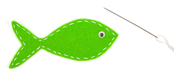 Angelspiel basteln - Schritt 4 Angelspiel basteln - Schritt 4