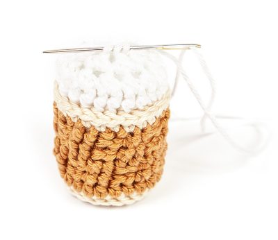 Bierkrug-Anhänger für Vatertag häkeln - Schritt 5