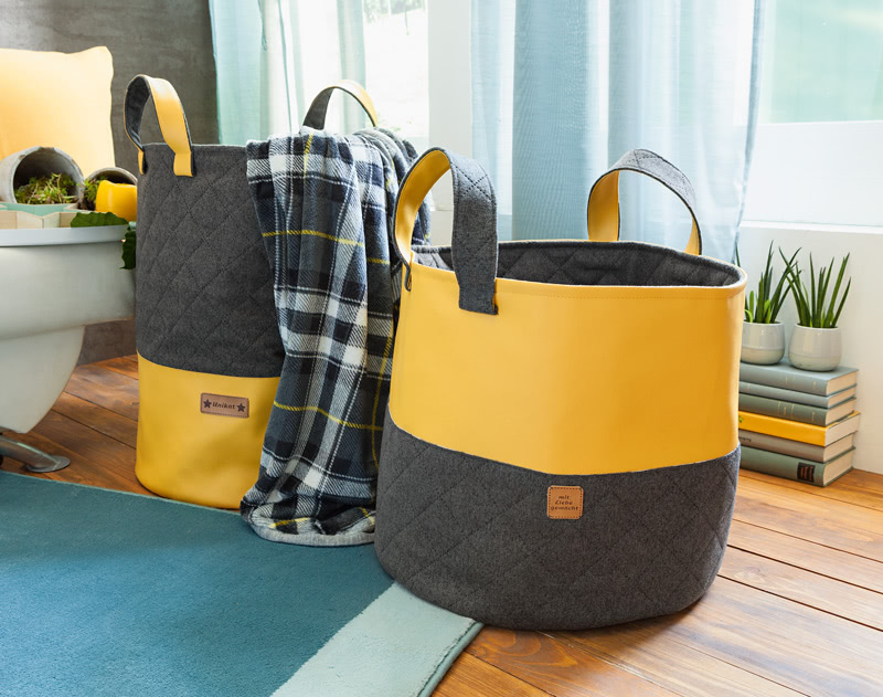 Aufbewahrungskorb nähen