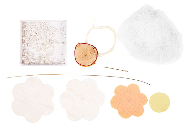 Frühlings-Aufsteller aus Filz basteln - Schritt 3 Frühlings-Aufsteller aus Filz basteln - Schritt 3