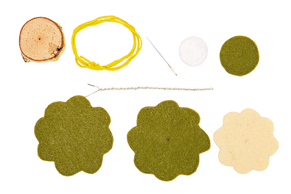 Frühlings-Aufsteller aus Filz basteln - Schritt 13 Frühlings-Aufsteller aus Filz basteln - Schritt 13