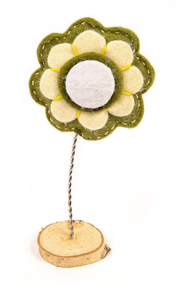 Frühlings-Aufsteller aus Filz basteln - Schritt 20 Frühlings-Aufsteller aus Filz basteln - Schritt 20