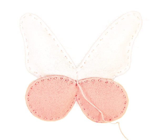 Frühlings-Aufsteller aus Filz basteln - Schritt 28 Frühlings-Aufsteller aus Filz basteln - Schritt 28