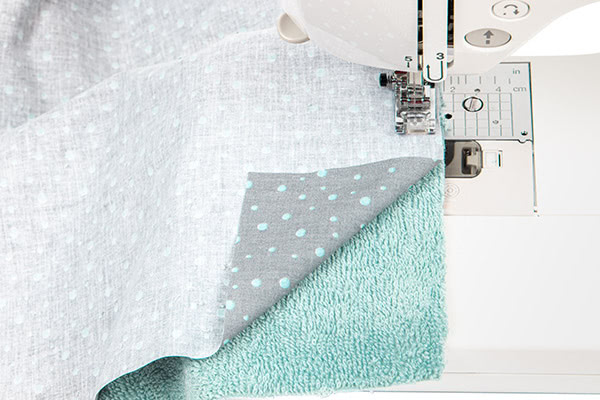 Bad-Utensilo nähen - Schritt 2