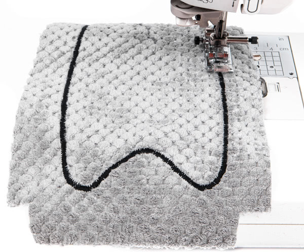 Bär Valentin nähen - Schritt 3