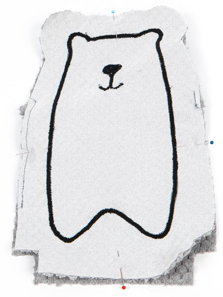 Bär Valentin nähen - Schritt 8