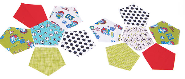 Spielball nähen - Schritt 1