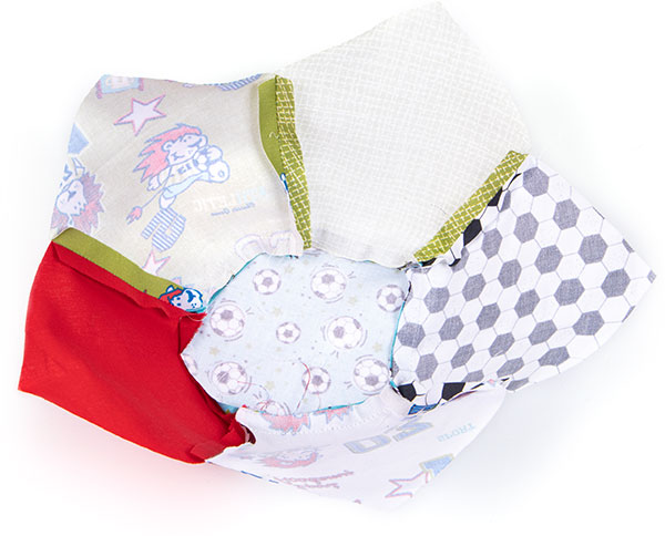 Spielball nähen - Schritt 6