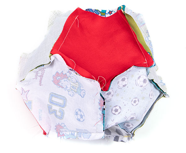 Spielball nähen - Schritt 9