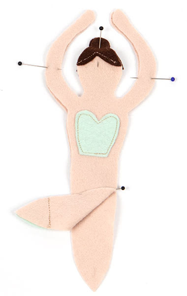 Ballerina Puppe nähen - Schritt 4