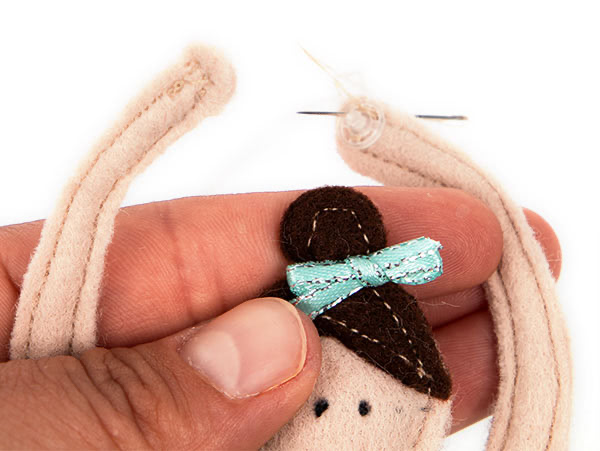 Ballerina Puppe nähen - Schritt 12