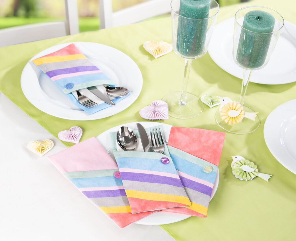 Bestecktaschen nähen