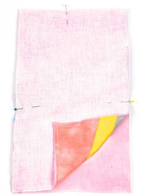 Bestecktaschen nähen -Schritt 7 Bestecktaschen nähen -Schritt 7