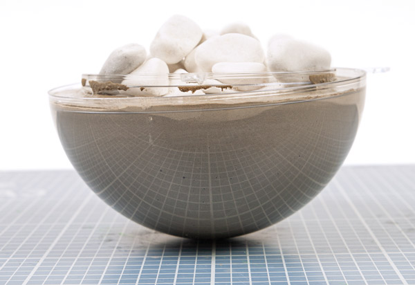 Betonschale mit Muscheln basteln - Schritt 5 Betonschale mit Muscheln basteln - Schritt 5