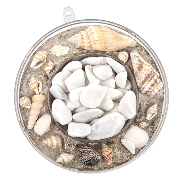 Betonschale mit Muscheln basteln - Schritt 7 Betonschale mit Muscheln basteln - Schritt 7