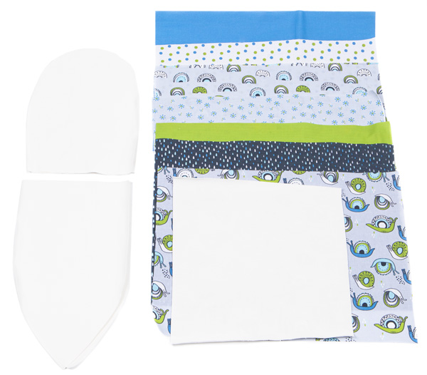 Bettschlange "Schnecke" nähen - Schritt 1 Bettschlange "Schnecke" nähen - Schritt 1