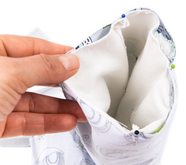 Bettschlange "Schnecke" nähen - Schritt 13 Bettschlange "Schnecke" nähen - Schritt 13