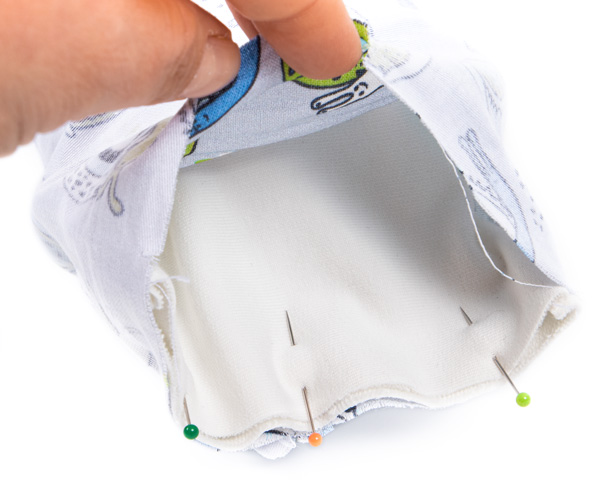 Bettschlange "Schnecke" nähen - Schritt 14 Bettschlange "Schnecke" nähen - Schritt 14