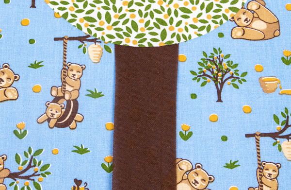 Bettumrandung nähen - Schritt 2 Bettumrandung nähen - Schritt 2