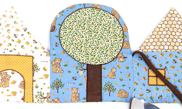 Bettumrandung nähen - Schritt 9 Bettumrandung nähen - Schritt 9