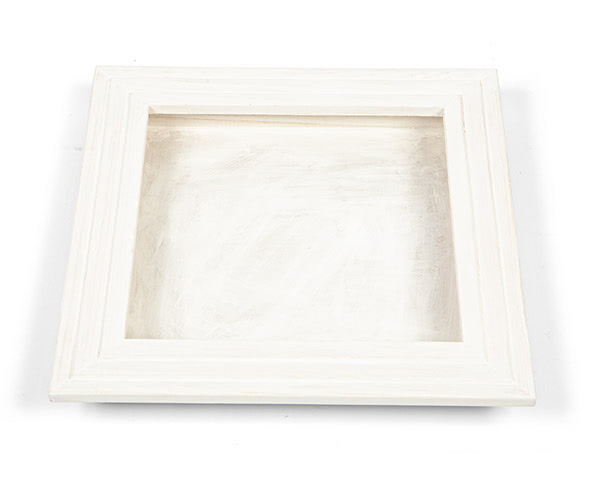 Bilderrahmen mit Trockenblumen basteln - Schritt 1