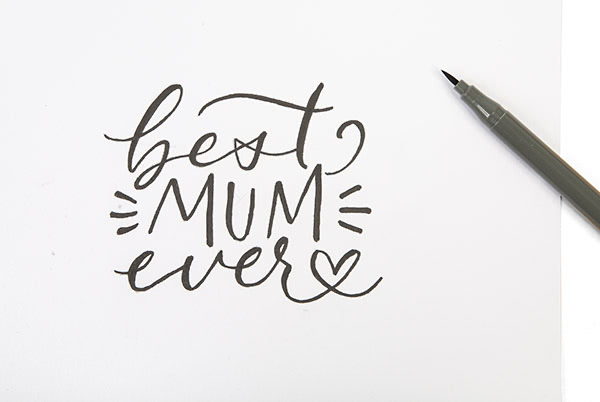 Bilderrahmen mit Trockenblumen basteln - Schritt 4